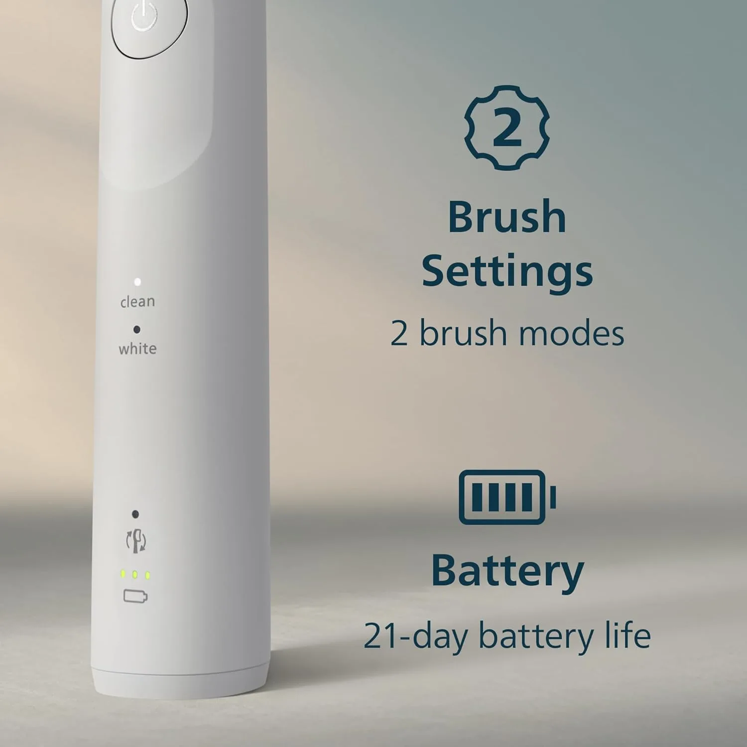 Електрическа четка за зъби Philips Sonicare 5500 с 2 режима и сензор за натиск