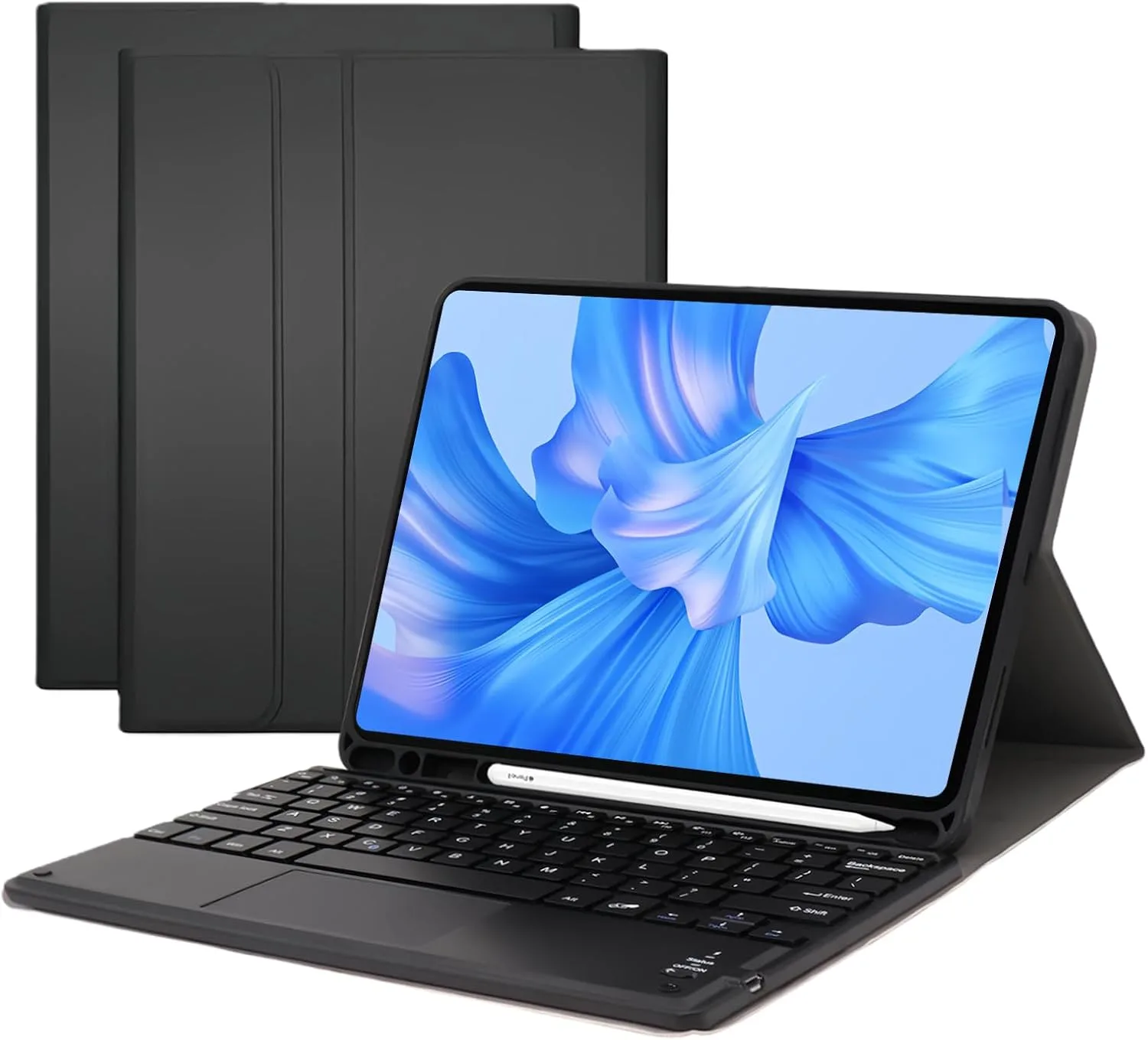 Калъф за iPad 10-то поколение с подвижна Bluetooth клавиатура и тракпад