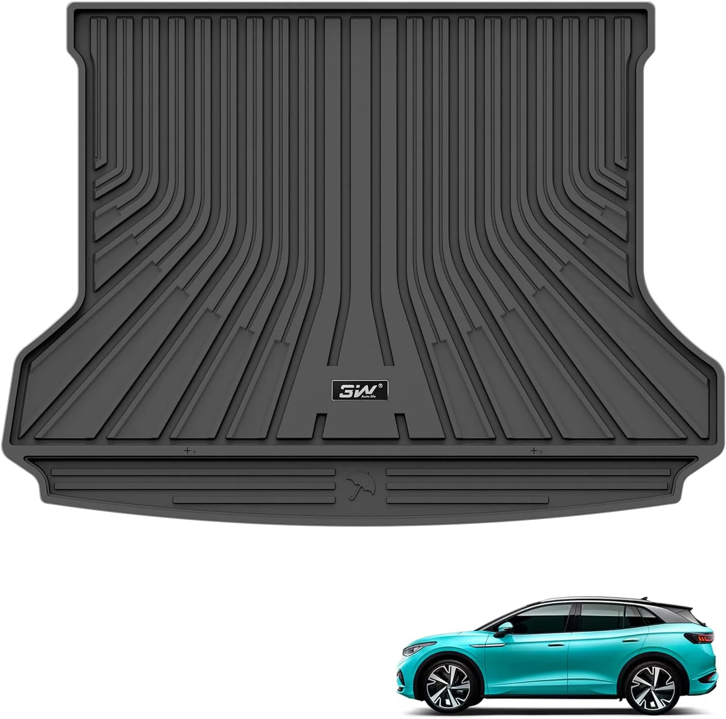3W Auto-life стелка за багажник (TPE) за Volkswagen ID.4 2021–2024