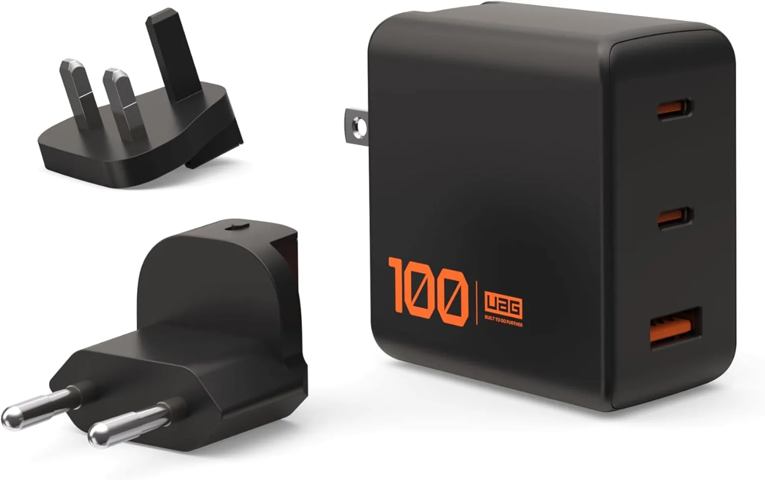 UAG SRG 100W 3-портово GaN стеннo зарядно (универсален щепсел)