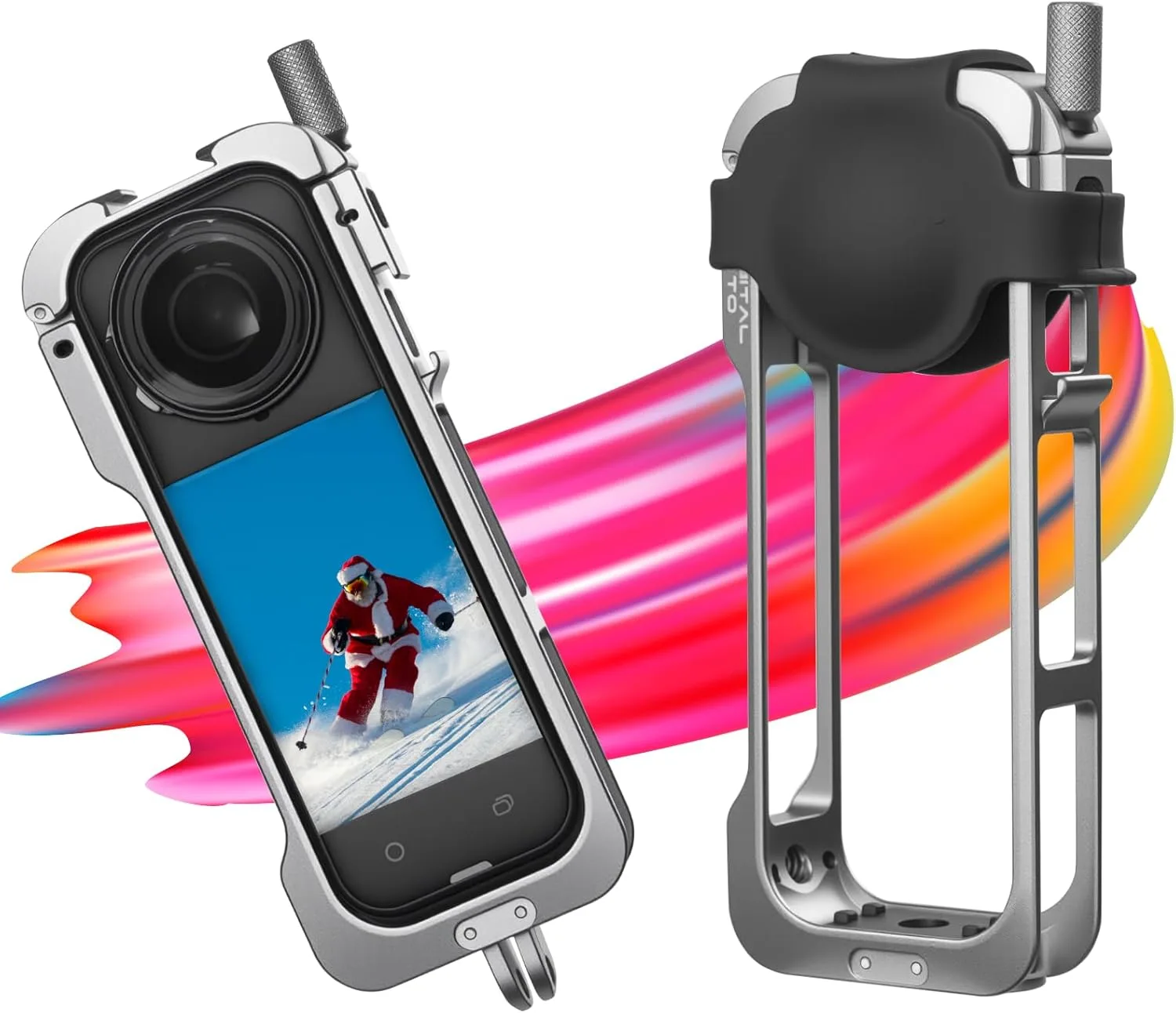 Метална защитна рамка (cage) с бързо освобождаване за Insta360 X5