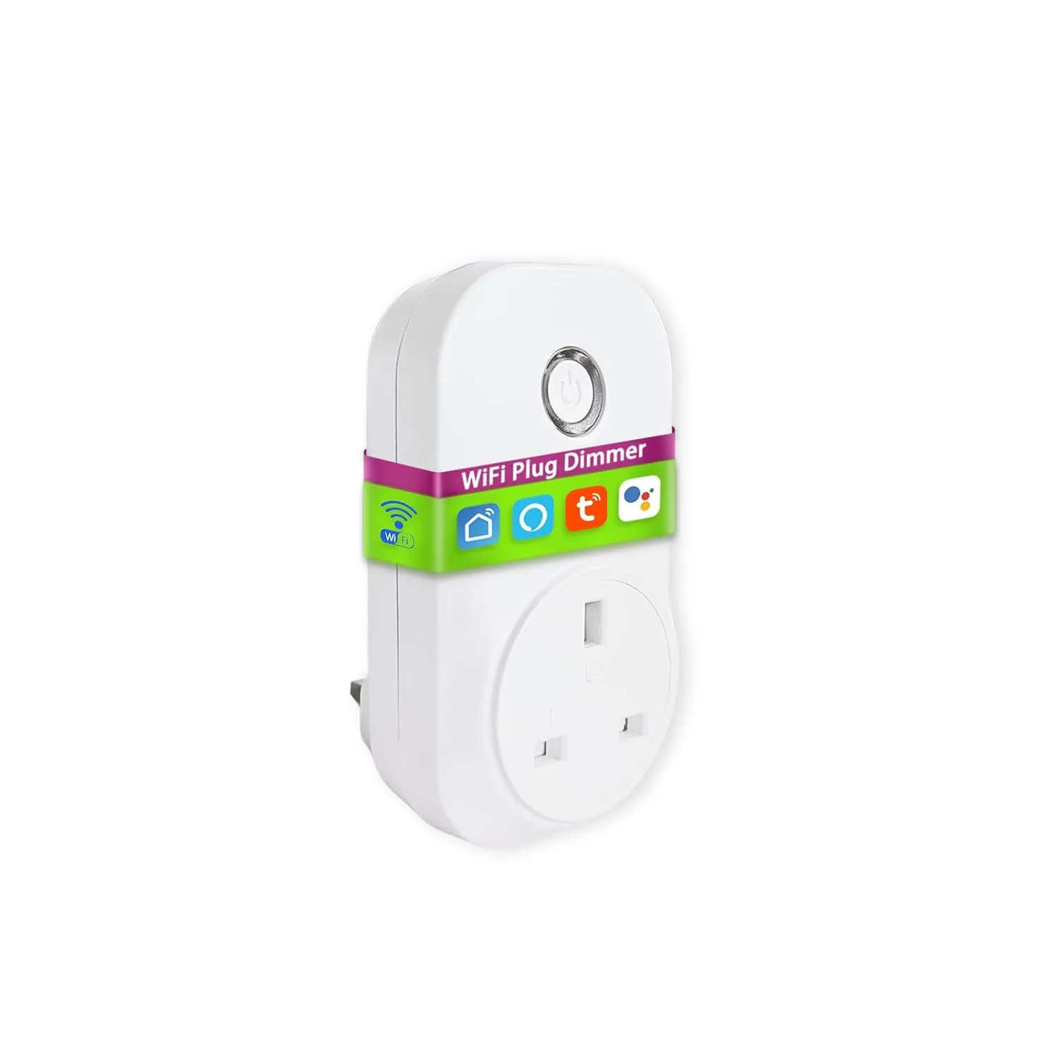 Смарт димер контакт WiFi, Tuya Smart Life, Alexa, Google Home, за LED и халогенни лампи