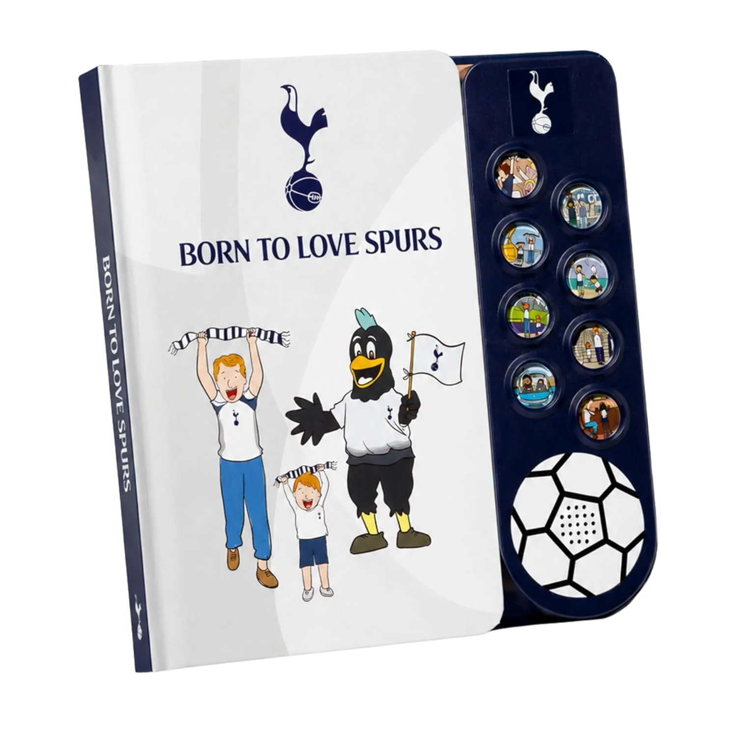 Детска футболна книжка и играчка за фенове на Tottenham Spurs (Suns to Love Spurs)