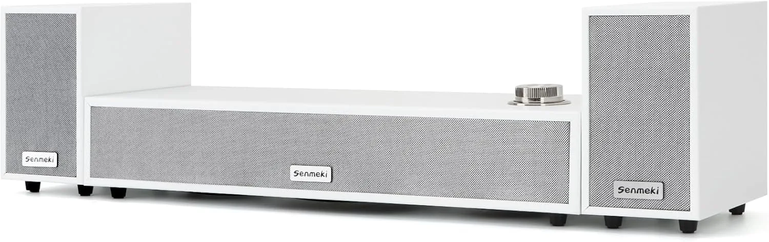 SemmeKi K03 2.1 компютърни високоговорители със субуфер, Bluetooth 5.0, USB и RCA