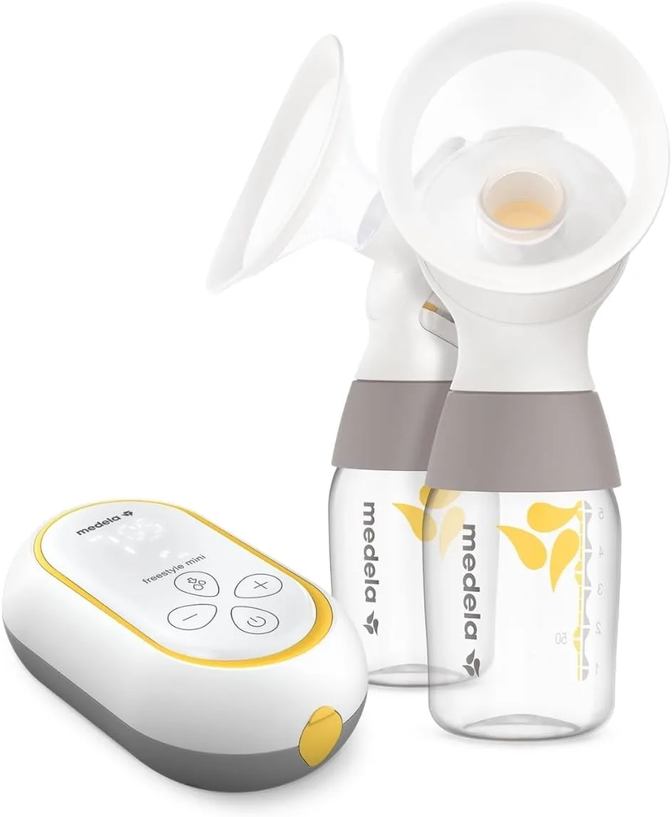 Medela Freestyle Mini Classic – двойна електрическа помпа за кърма с PersonalFit Flex щитове