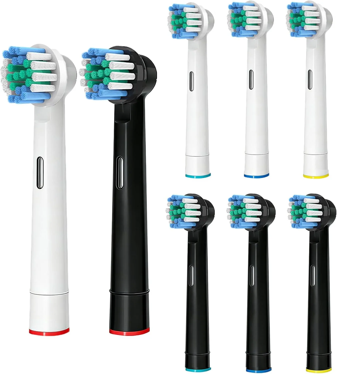 Комплект 8 глави за електрическа четка за зъби Oral-B Pro Series (съвместими с Pro100 Vitality Plus, Pro 700 и др.)