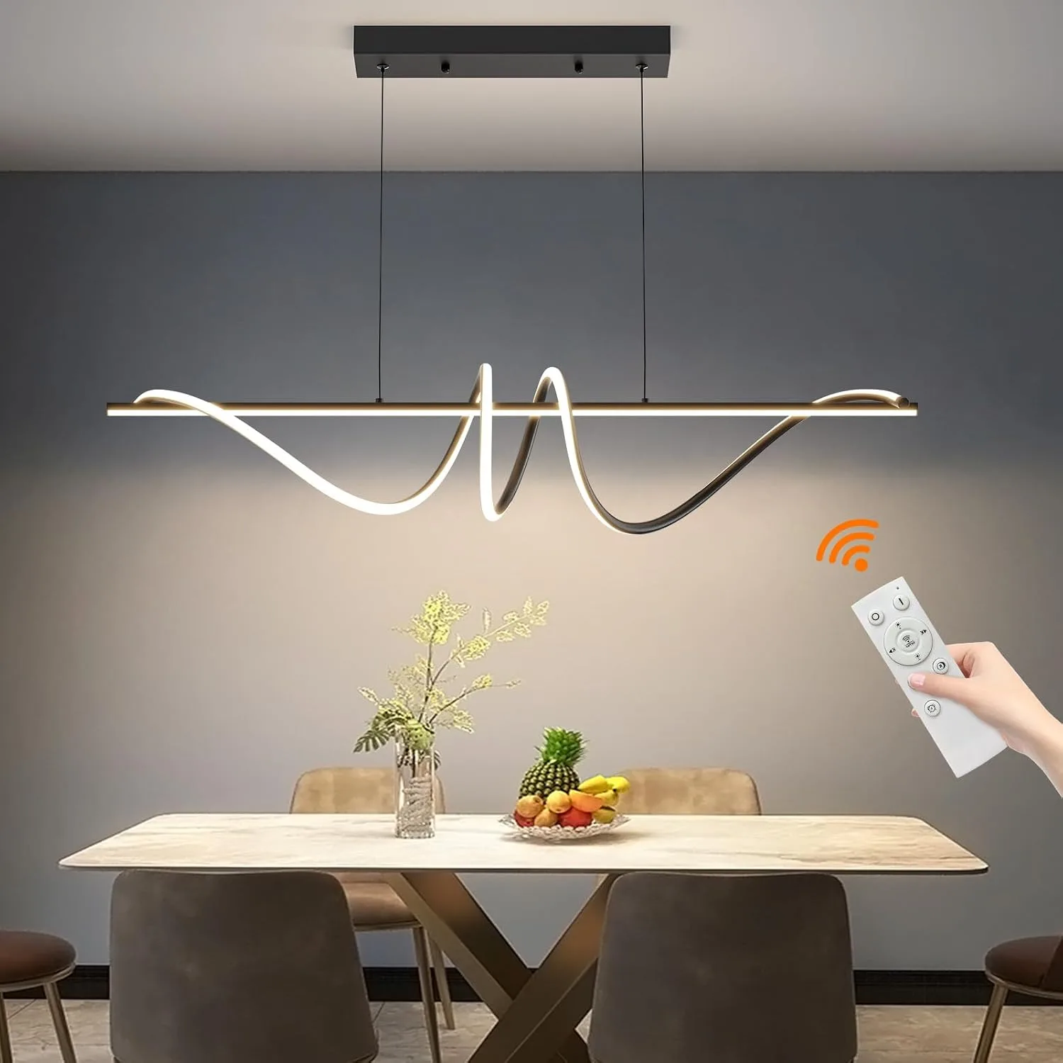 Смарт LED полилей с димер и контрол с дистанционно – L39.3 (100 см)